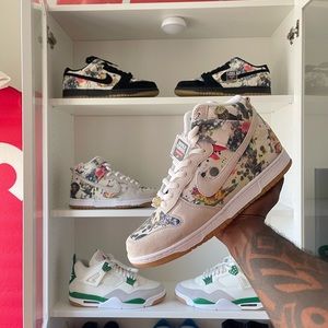 Supreme X Rammellzee Nike SB Dunks Hi